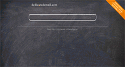 Desktop Screenshot of dedicatedemail.com